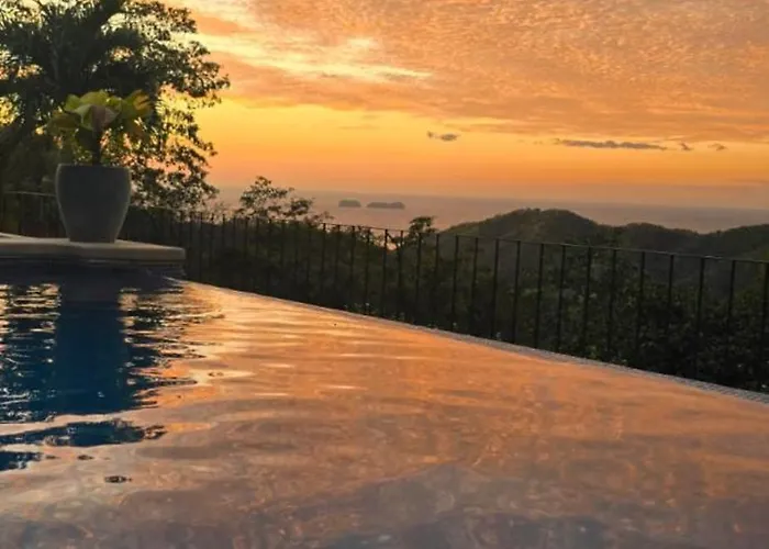 Сasa de vacaciones Casa Sol Azul - Remarkable, Ocean View 4 Bedroom House In Potrero (Guanacaste)