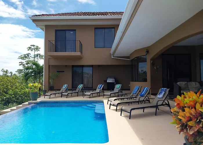 Сasa de vacaciones Casa Sol Azul - Remarkable, Ocean View 4 Bedroom House In Potrero (Guanacaste)