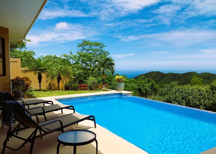 Casa Sol Azul - Remarkable, Ocean View 4 Bedroom House In Potrero (Guanacaste)